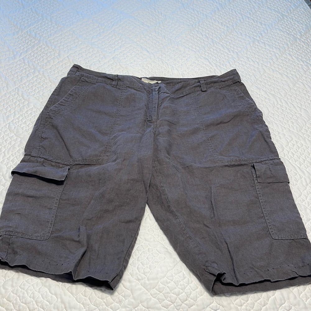 Linen shorts size 16.